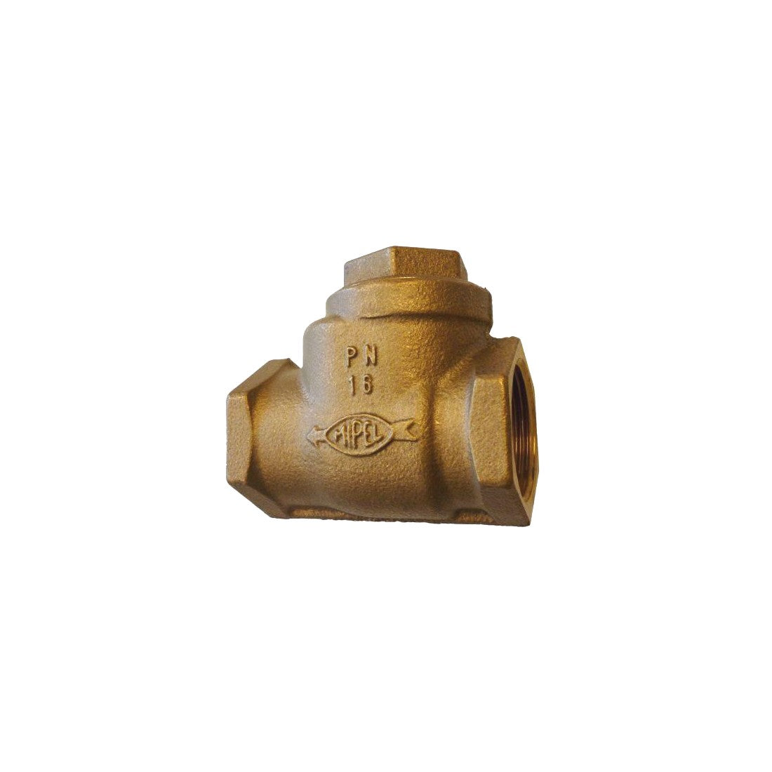 Bronze swing check valve with BSP threads