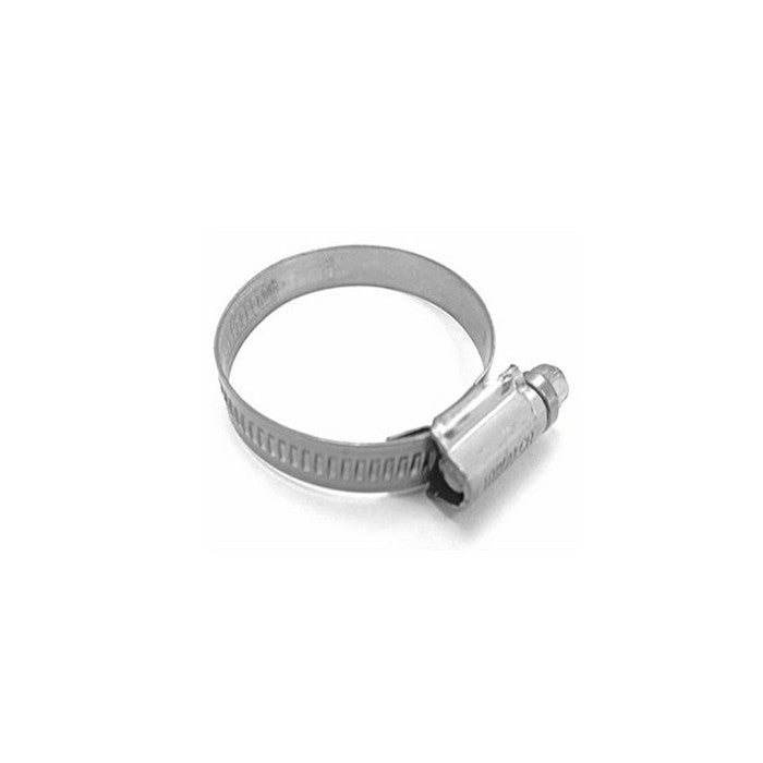 Stainless steel worm drive hose clamp fitting