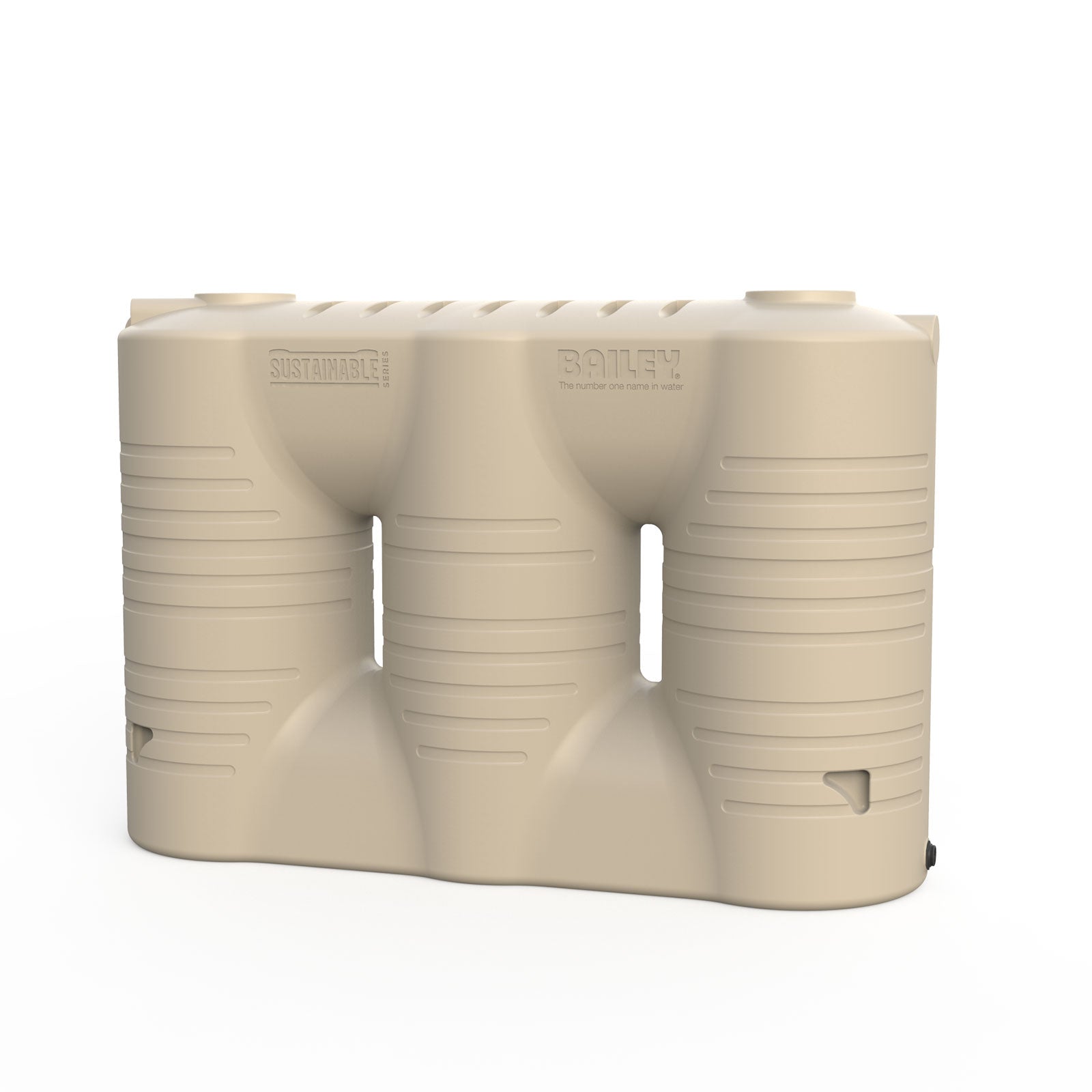 Beige 3000L Slimline Water Tank