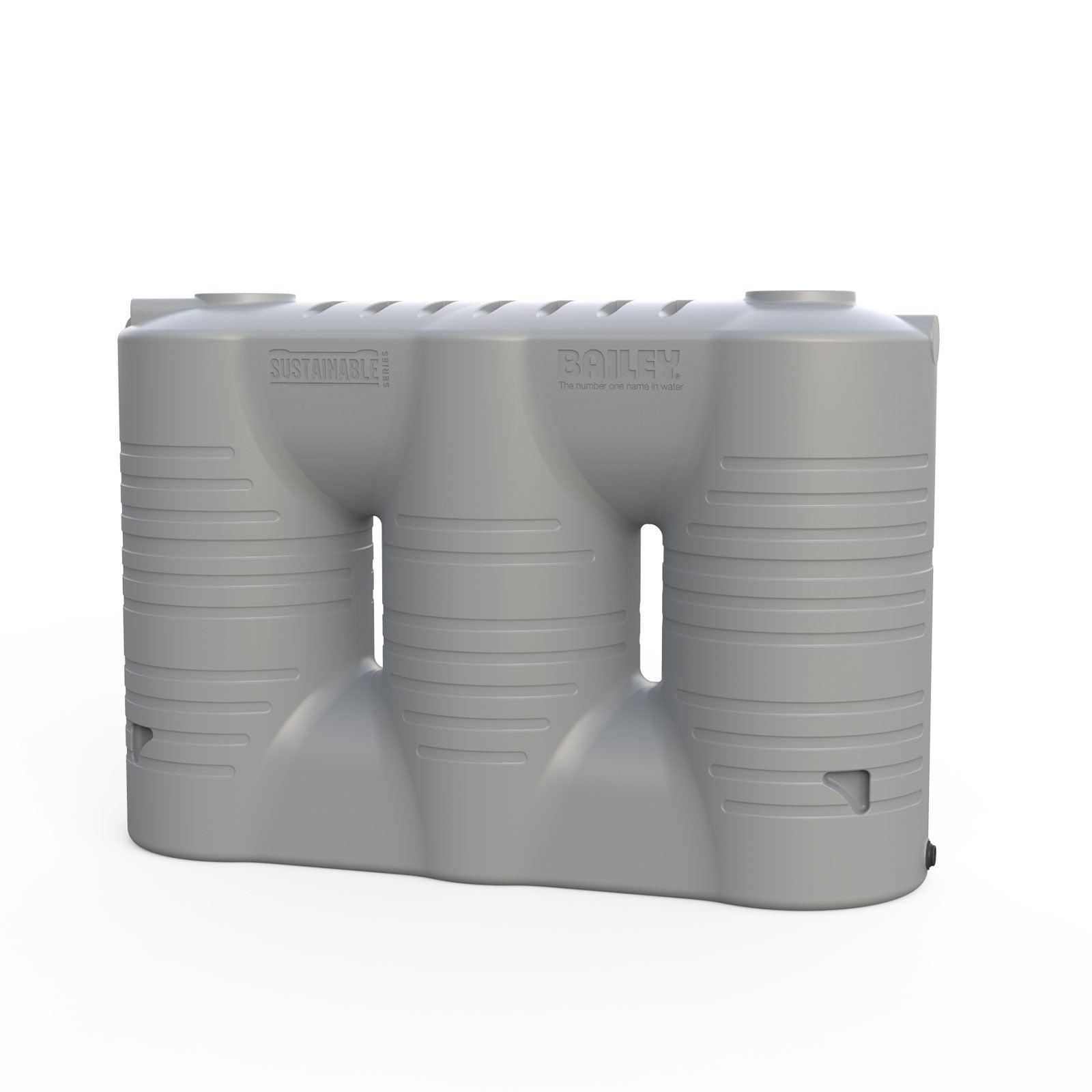 Light Grey 3000L Slimline Water Tank