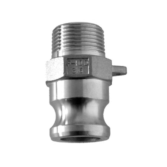 Stainless steel type F camlock