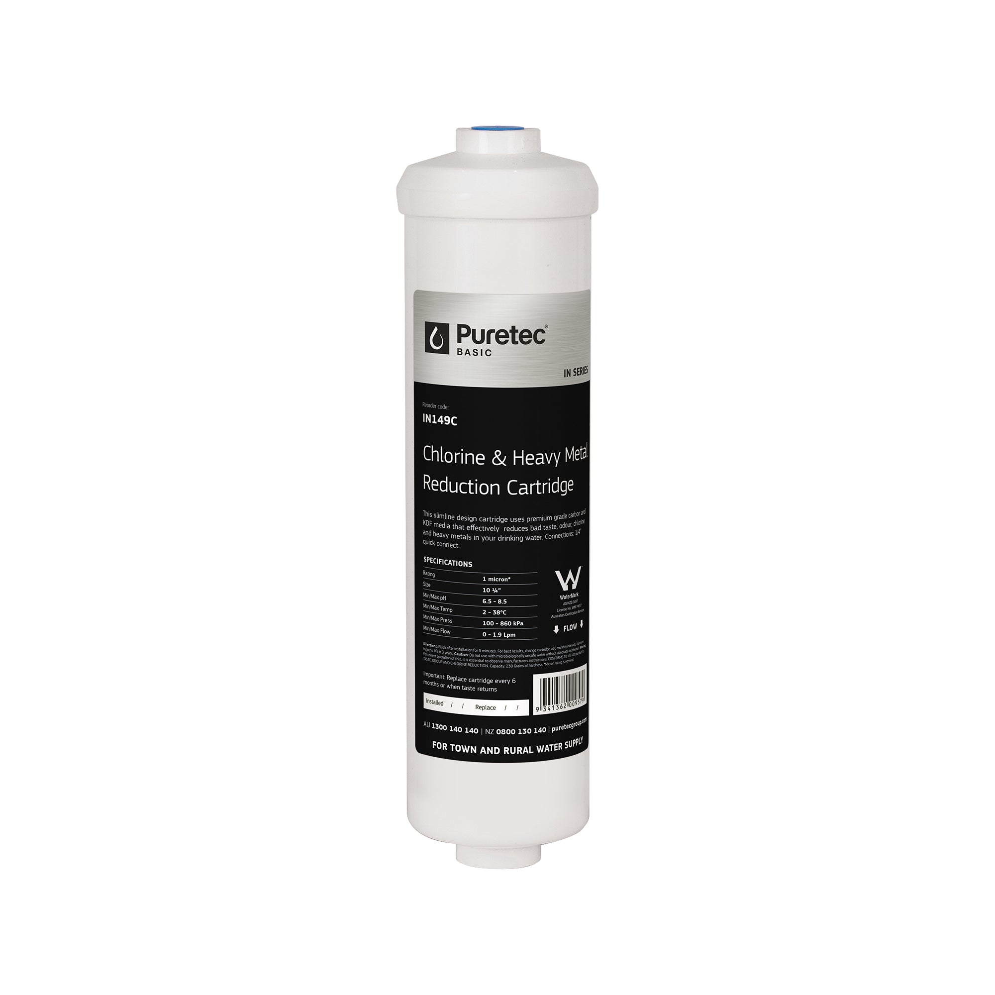 Puretec IN149C water filter cartridge