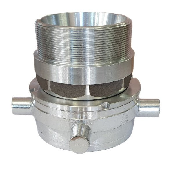 100mm round thread fire brigade coupling x 4" (100mm) MBSP