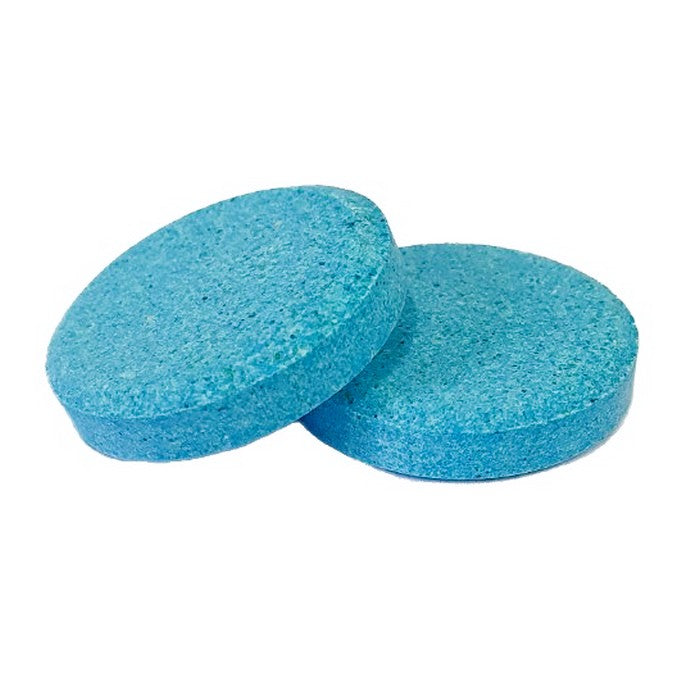 Side view of two Septic Fizzytabs