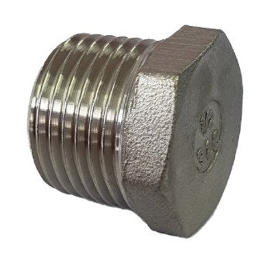 Stainless steel plug fitting
