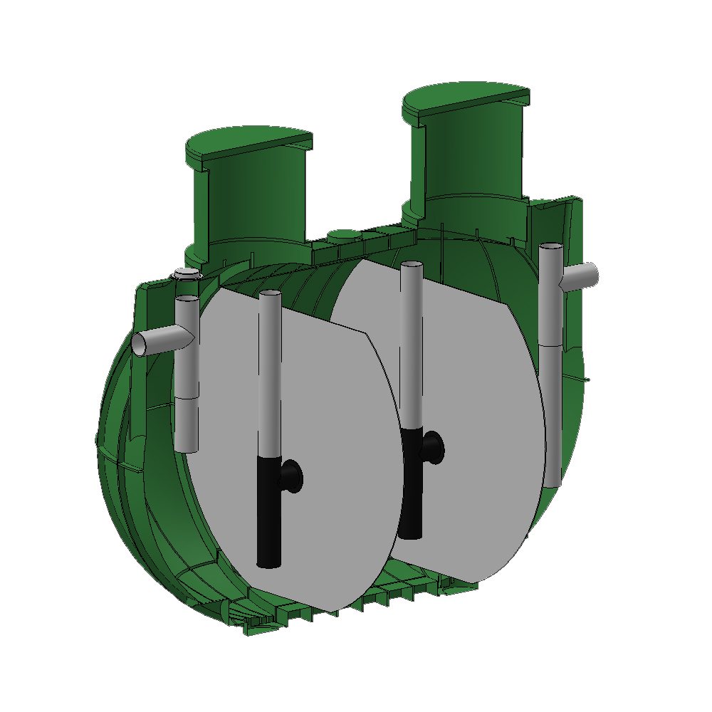 36,000L grease trap/oil interceptor
