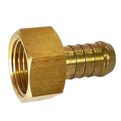 Brass female swivel hose joiner