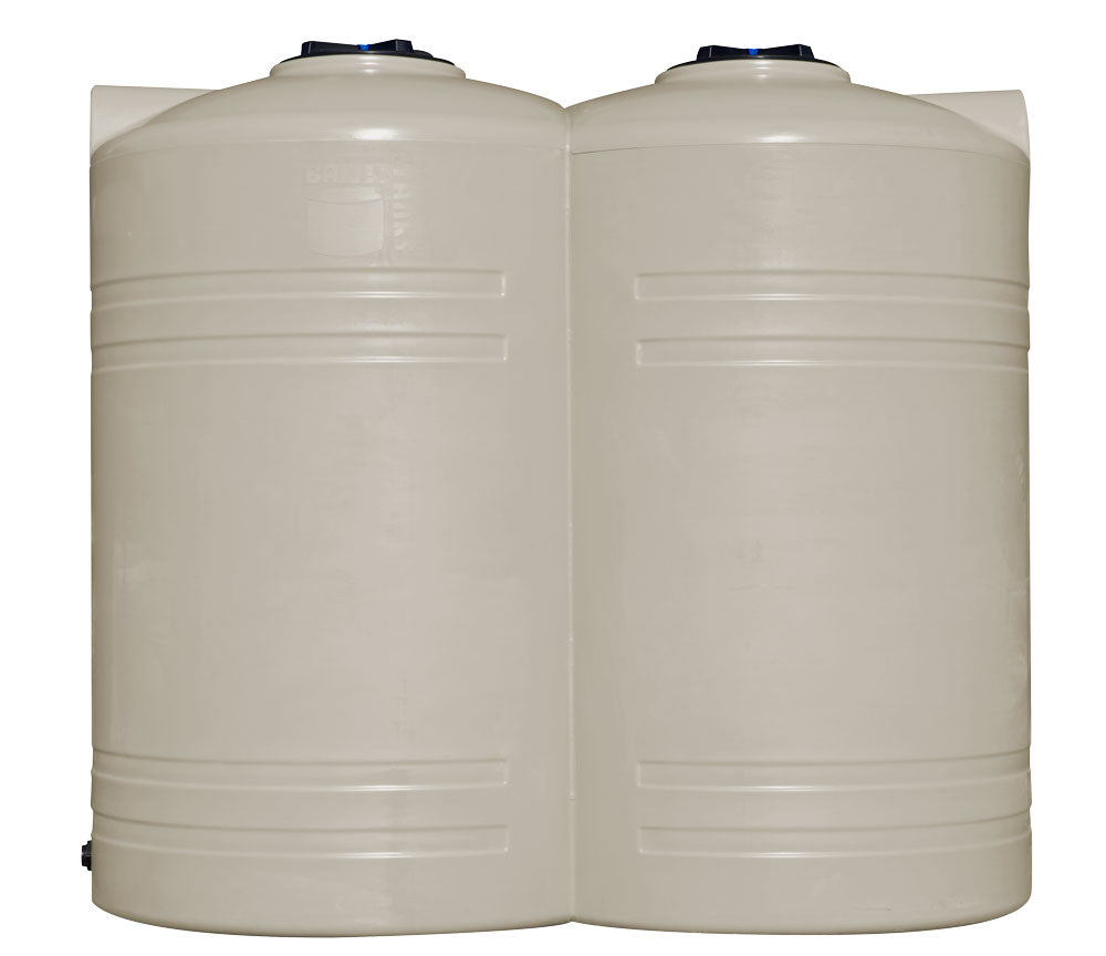 Bailey 5,000L slimline birch grey water tank