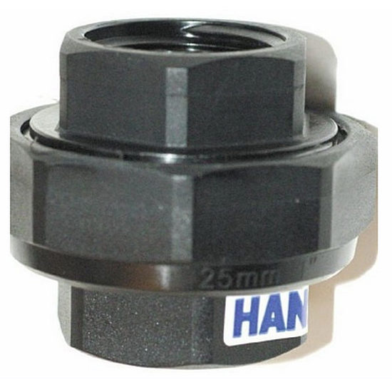 Hansen barrel nipple fitting with BSP threads