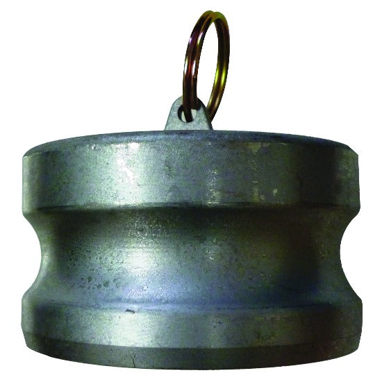 Aluminium camlock dust plug fitting