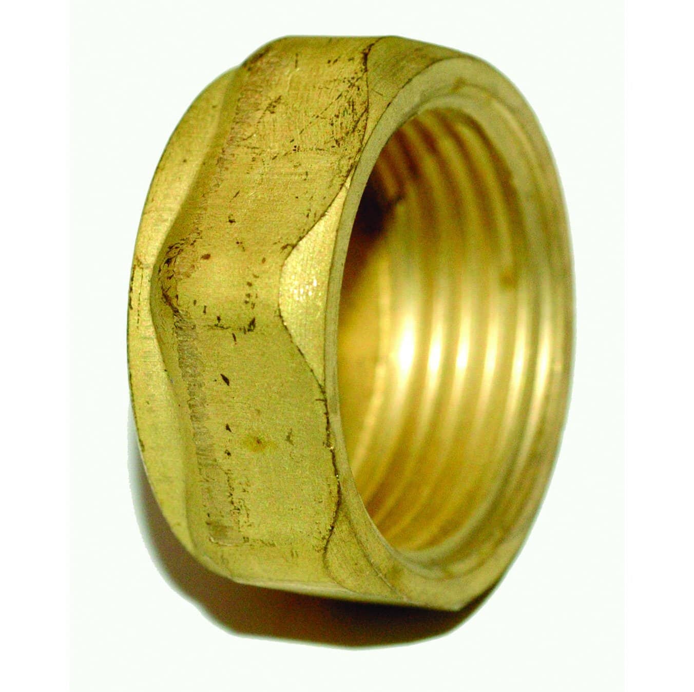 Brass crox cap fitting