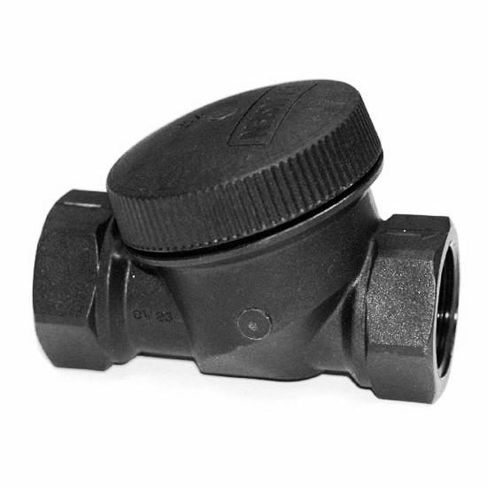 Hansen check valve with screw cap and BSP threads