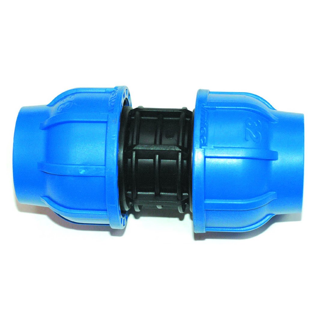 Polyethylene MDOD compression coupling fitting