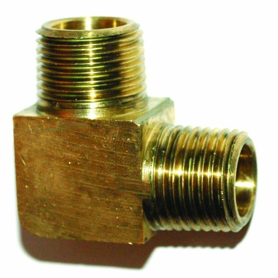 Brass 90 degree male male elbow fitting