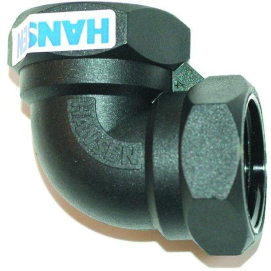 Hansen female female elbow fitting