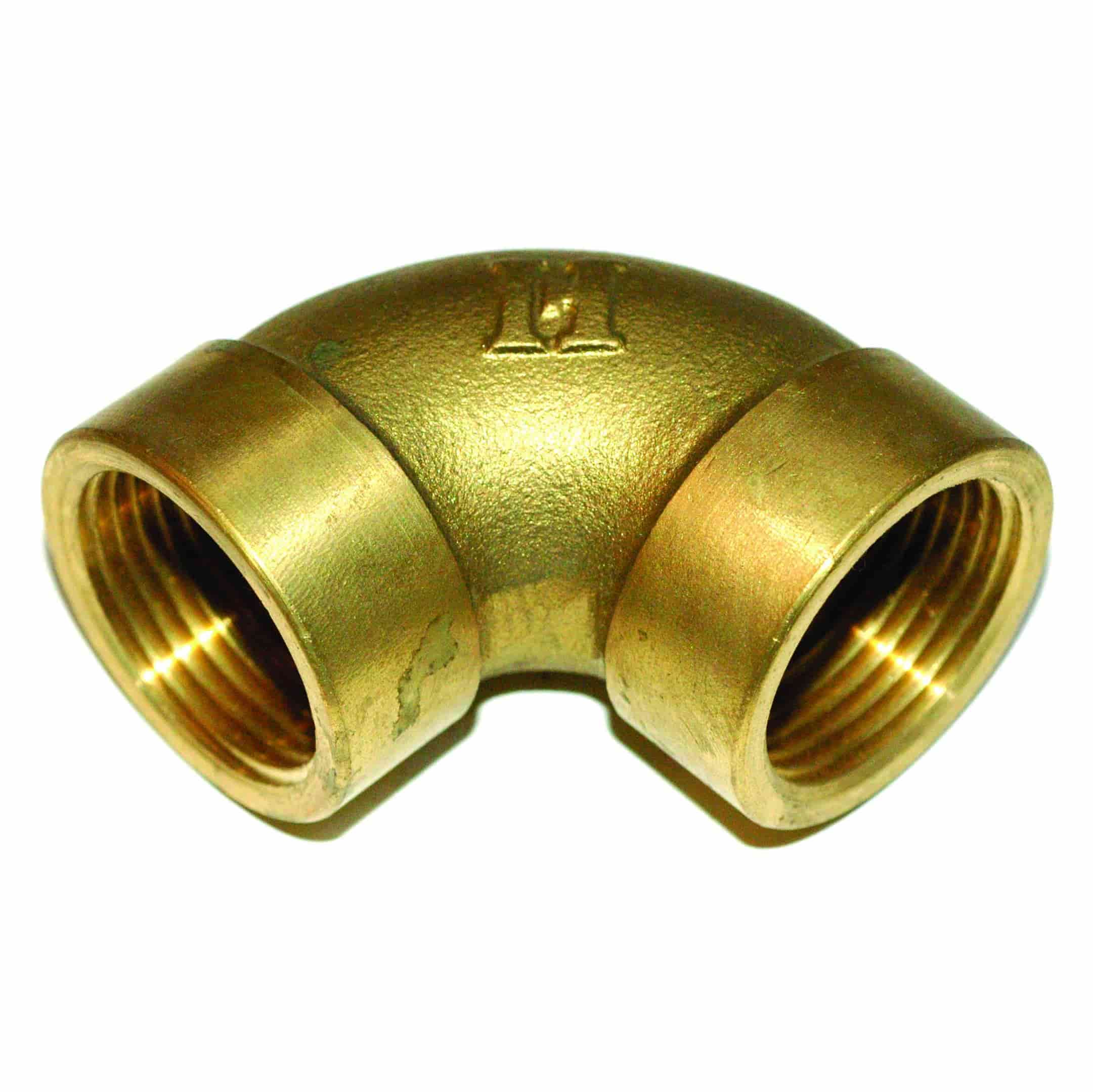 Brass crox female female elbow fitting