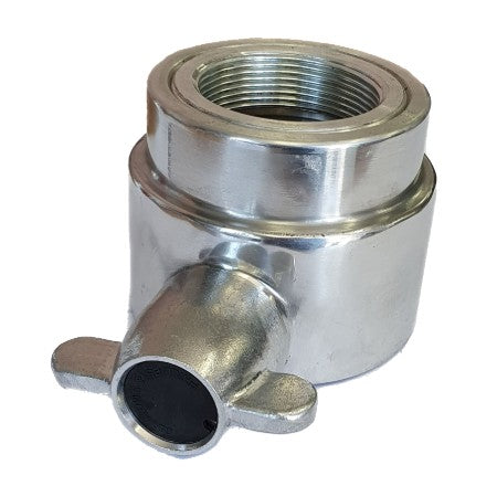 70mm instantaneous fire brigade female coupling x FBSP thread.
