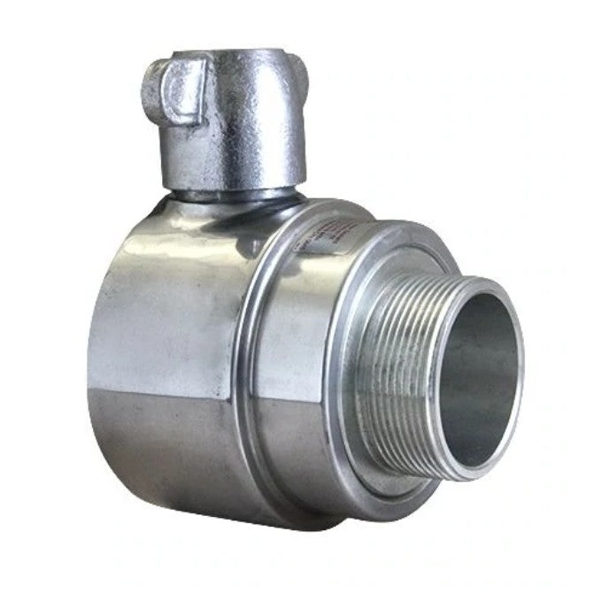 70mm instantaneous fire brigade female coupling x MBSP thread.