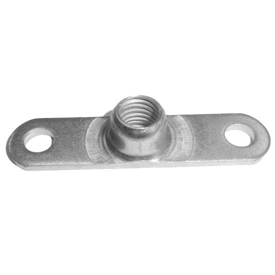 Galvanised holderbat clamp base