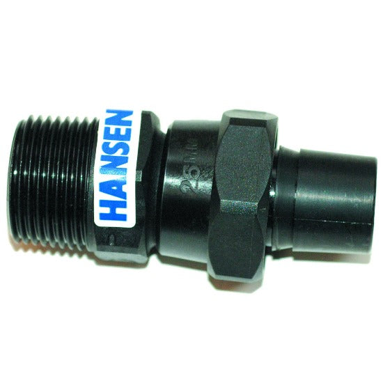 Hansen male hose joiner fitting