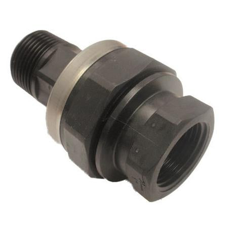 Hansen male to female knuckle union fitting