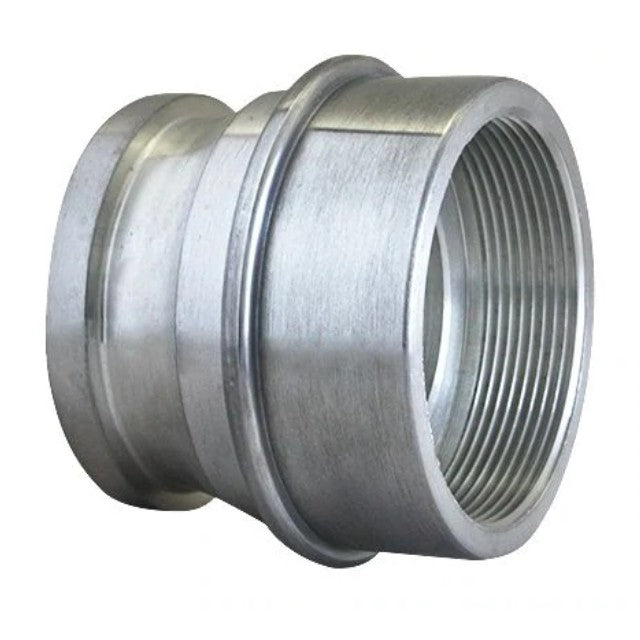 70mm instantaneous fire brigade male coupling x FBSP thread.