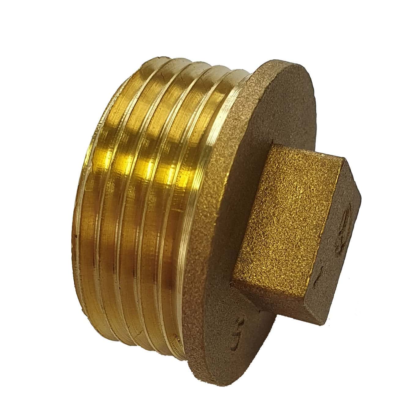 Brass crox plug fitting