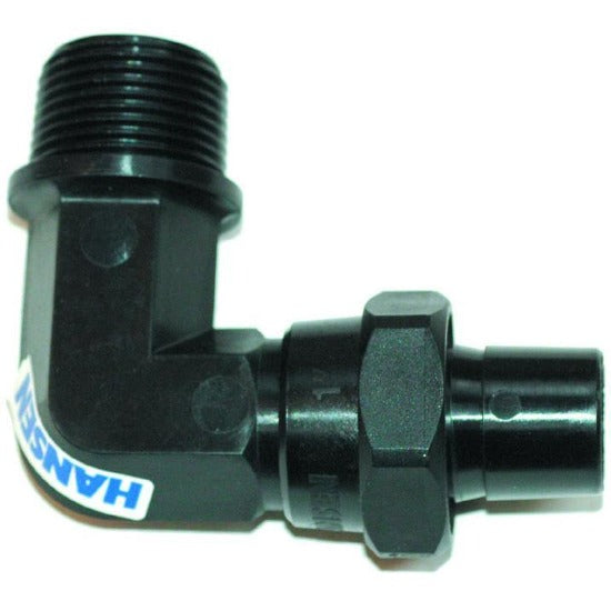 Hansen reducing male bend fitting