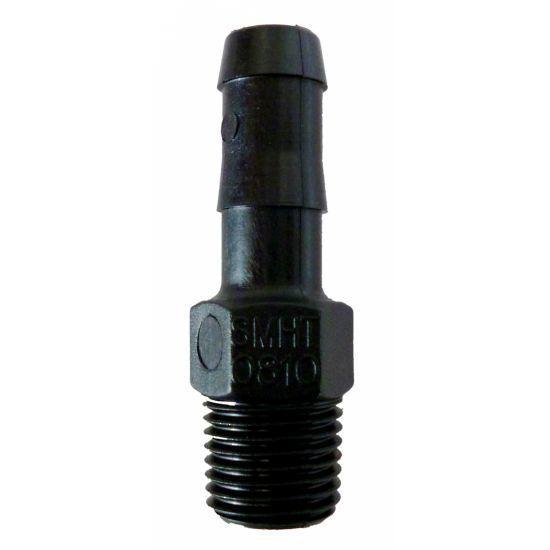 Hansen reinforced nylon male reducing hosetail fitting