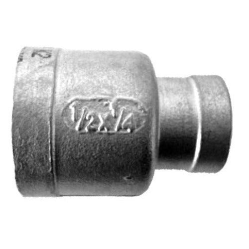 Stainless steel reducing socket fitting