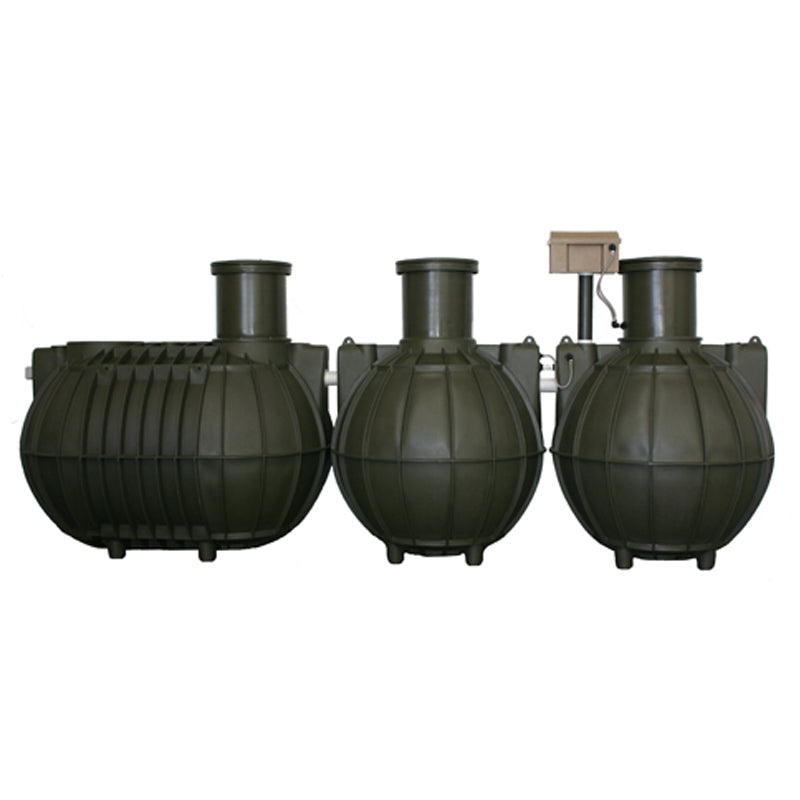 Devan Integra wastewater treatment system tanks