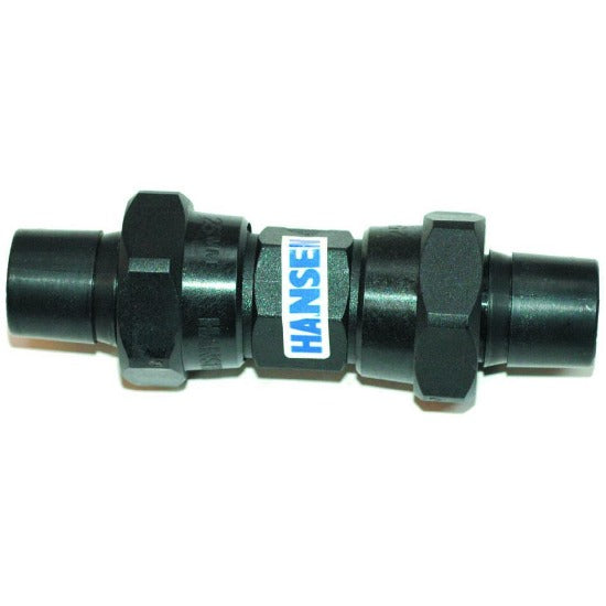 Hansen reinforced nylon straight pipe joiner fitting