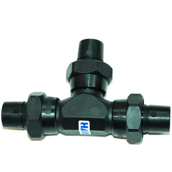 Hansen reinforced nylon tee pipe connector fitting