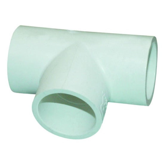 PVC plain tee fitting
