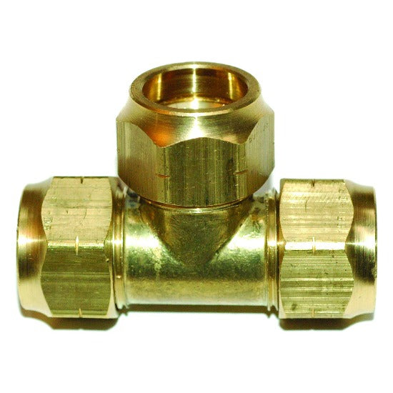 Brass crox tee fitting