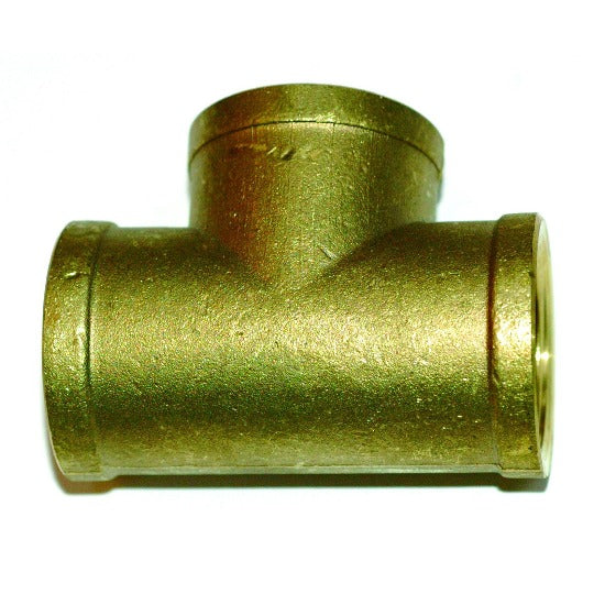 Brass crox female tee fitting