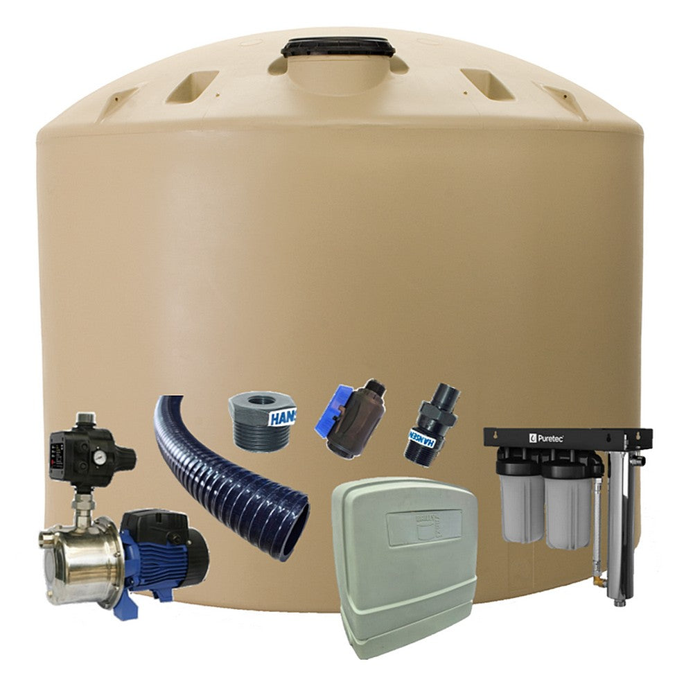 25,000L Water Tank Package