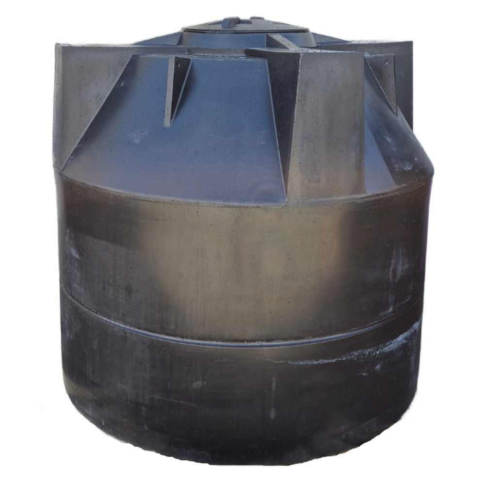 Side view of 1100L plastic blackwater holding tank