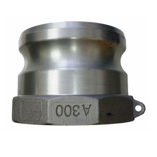 Aluminium male coupling to female BSP thread A type camlock fitting