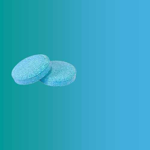 Fizzytabs on green-blue gradient background