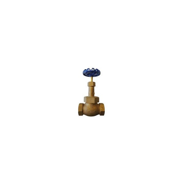 Flanged bronze globe valve