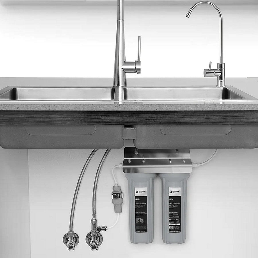 Puretec TW Series Tap and Filter Installed