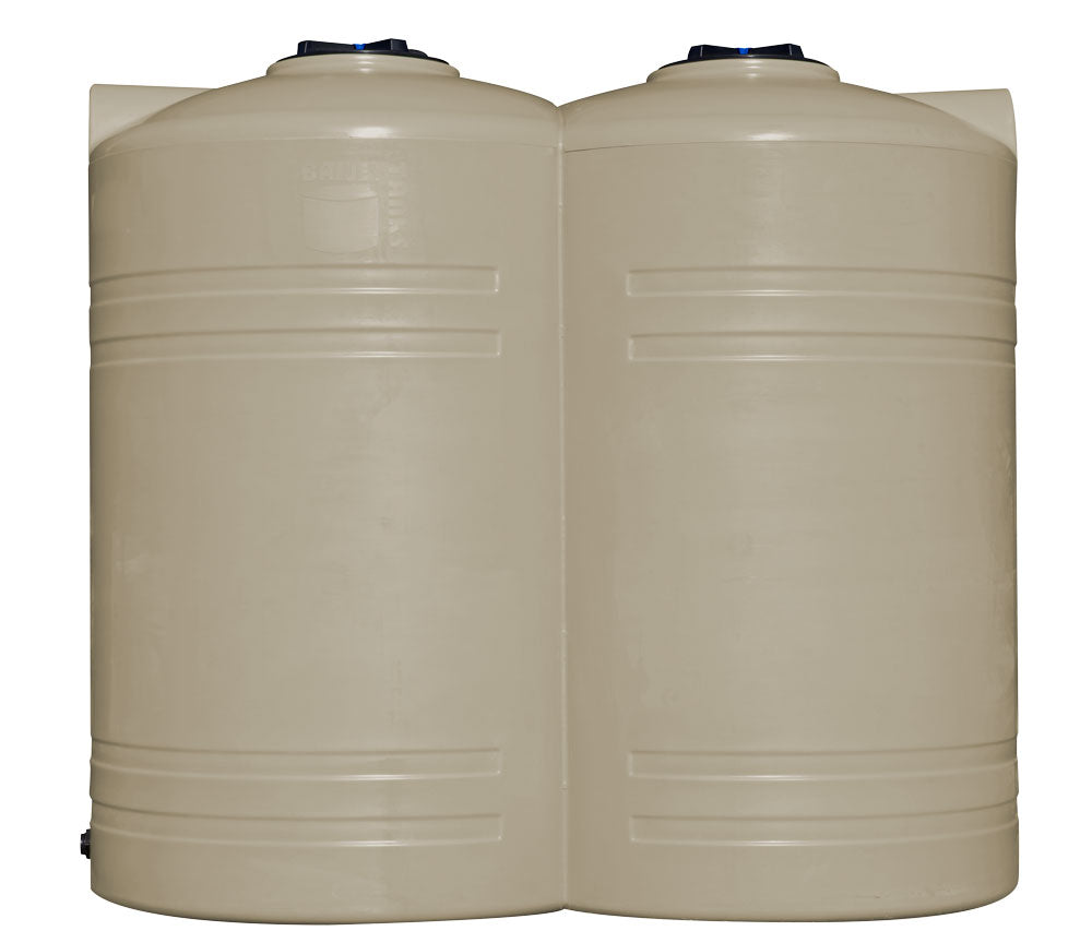 Bailey 5,000L slimline beige water tank