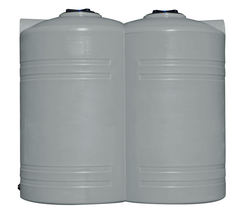 Bailey 5,000L slimline light grey water tank