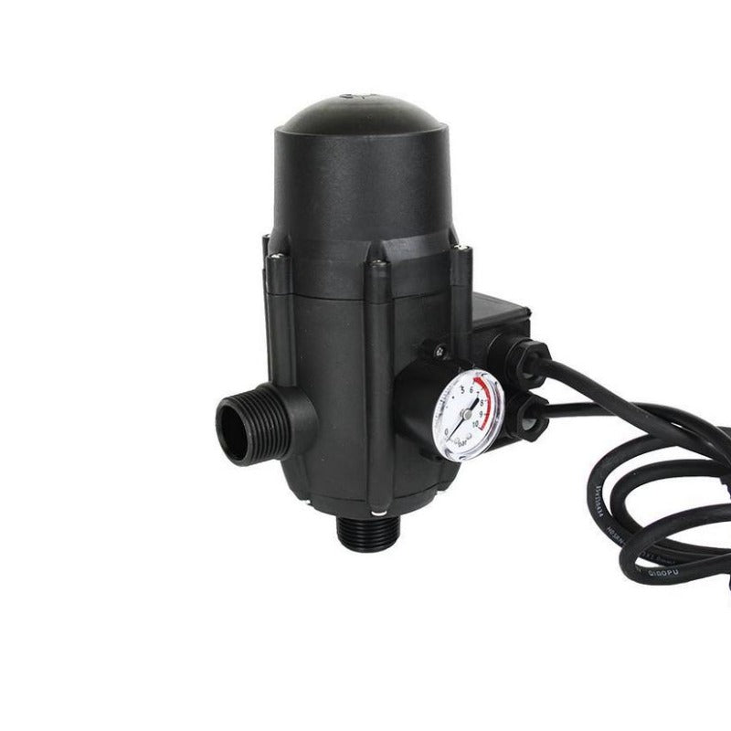 Bianco automatic pump controller plug and play with round 3 pin socket and pressure gauge