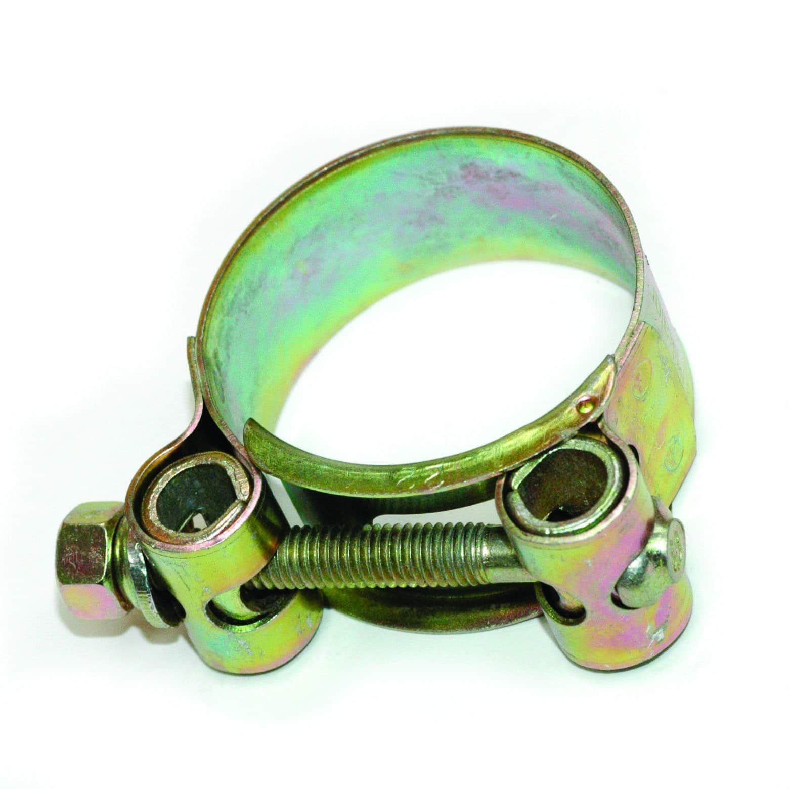 Zinc plated t-bolt clamp fitting