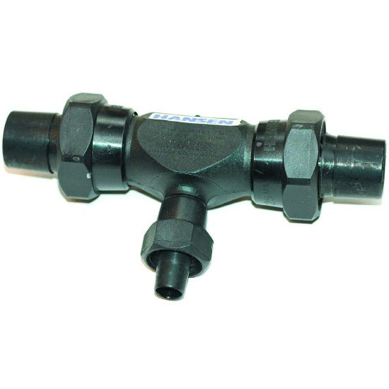 Hansen reinforced nylon reducing tee connector fitting