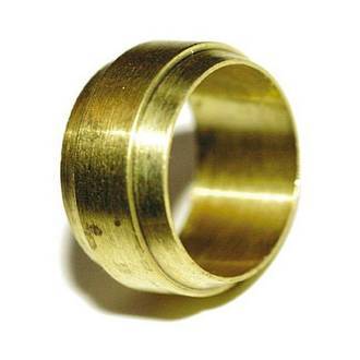 Brass compression sleeve fitting