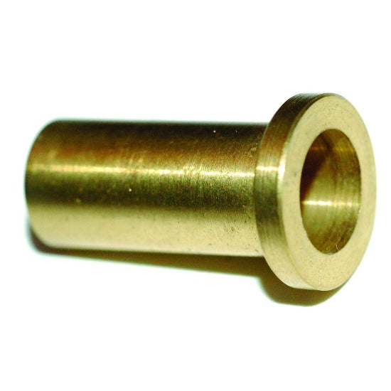 Brass tube insert for nylon tubing