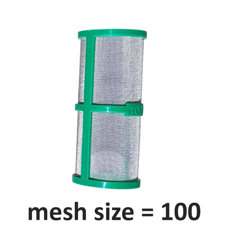 Green (mesh size 100) suction filter screen